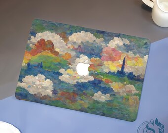Cloudscape New MacBook Case, MacBook Pro16/15/14/13,2026 M5, Air 15/14/13/11 2025 M4, Ret 15/13 Frosted Surface Protect Cover,Neo A18