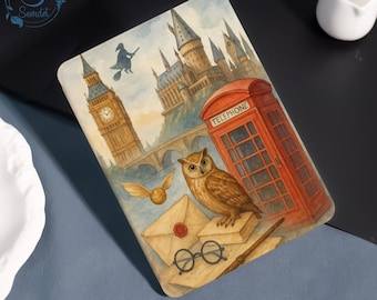 Wizarding World Kindle Case10 11 12th Gen Cover 2024,6"Paperwhite 6.8" 7",Colorsoft Strap Case forPW 5/6/7,Protective Case,Auto Wake/Sleep