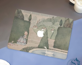 Vintage Garden New MacBook Case, MacBook Pro16/15/14/13,2026 M5, Air 15/14/13/11 2025 M4, Ret 15/13 Frosted Surface Protect Cover,Neo A18