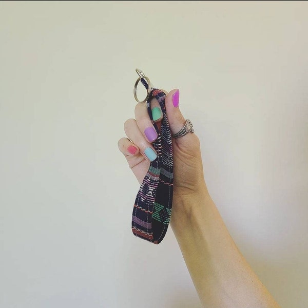 The Key Fob - Wristlet - Boho Vibes