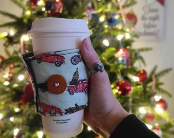 The Coffee Sleeve. Christmas Trucks