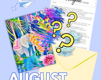 Gute Laune Post #AUGUST 2026 snailmail mailclub artclub