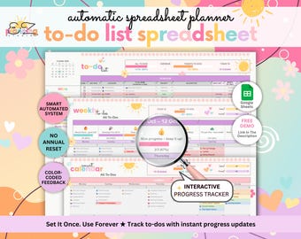 To-Do List Tracker • Automatischer Aufgabenplaner für Google Sheets