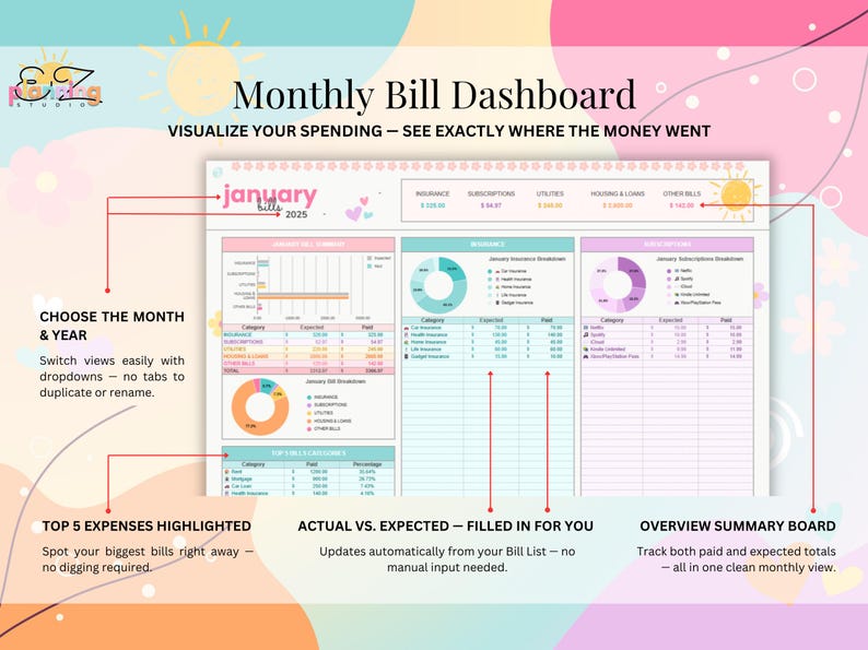 Adhd friendly Monthly Bill Spreadsheet Ongoing Budget Spending adhd-friendly-monthly-bill-spreadsheet-ongoing-budget-spending