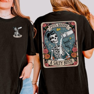 Funny POTS Awareness Shirt | Comfort Colors POTSie Tee | Postural Orthostatic Tachycardia Syndrome Tarot T-Shirt | Dysautonomia Humor Gift