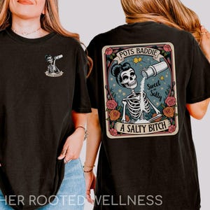 Funny POTS Awareness Shirt | Comfort Colors Spoonie Apparel | Postural Orthostatic Tachycardia Syndrome Tarot T-Shirt | Dysautonomia Gift