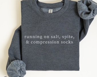 POTS Syndrome Sweatshirt | Funny Dysautonomia Crewneck Sweater | Medical Humor Postural Orthostatic Tachycardia Syndrome Cheeky Jumper