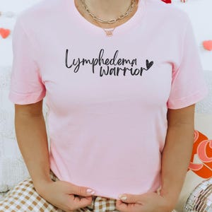 Lymphedema Warrior Awareness Shirt | Lymph Disorder T-Shirt | Lymphie Tee | CLT Gift | Lymphatic Chronic Illness | Lymphadema Birthday Gift