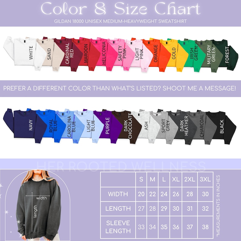 Women's Health Matters Sweatshirt | Endo Adeno PMDD PCOS Awareness Sweater, Obgyn WHNP Advocacy Jumper, Womens Repro Rights Advocate Gift image 8