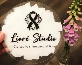 3D and UV  Printed Business Sign  | Custom Business Acrylic Sign | Custom Acrylic Logo Sign | Welcome Sign