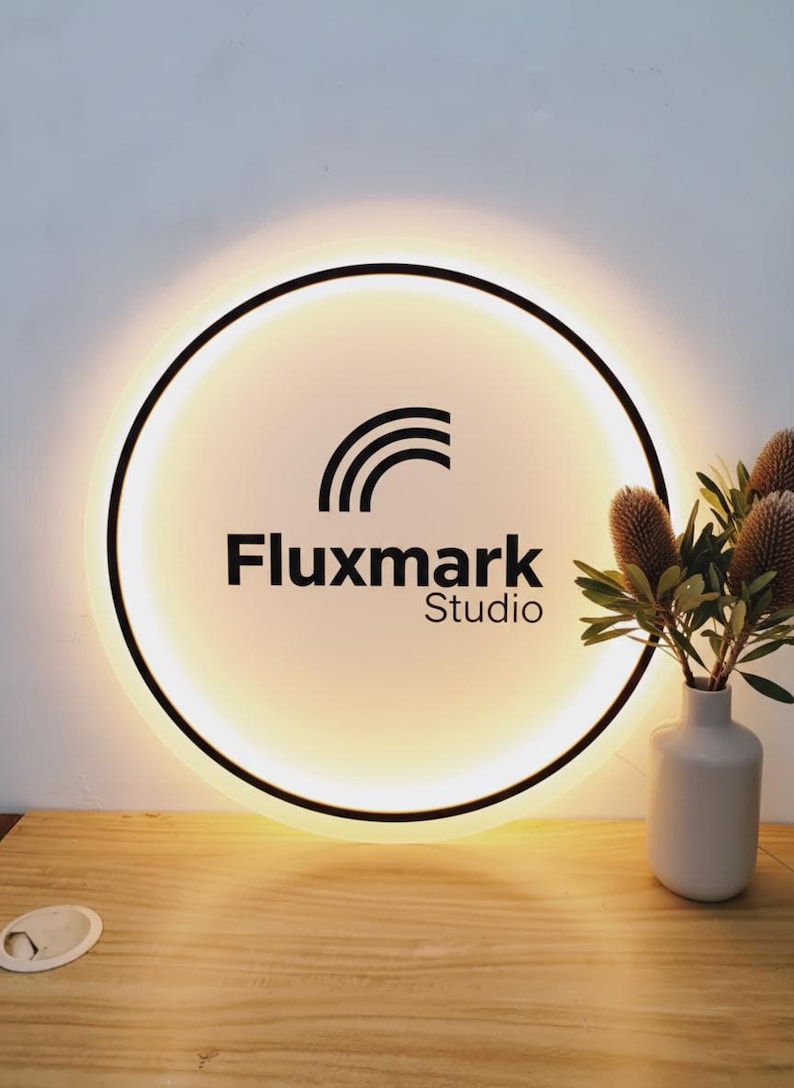 Custom Business 3d Business Sign, Acrylic Logo Sign, Business logo Sign, Custom Acrylic Wall Art image 1