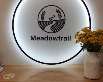Custom Acrylic Business Sign, Custom Logo Sign, 3d Text UV Print, Office Door Sign, Acrylic logo Sign,