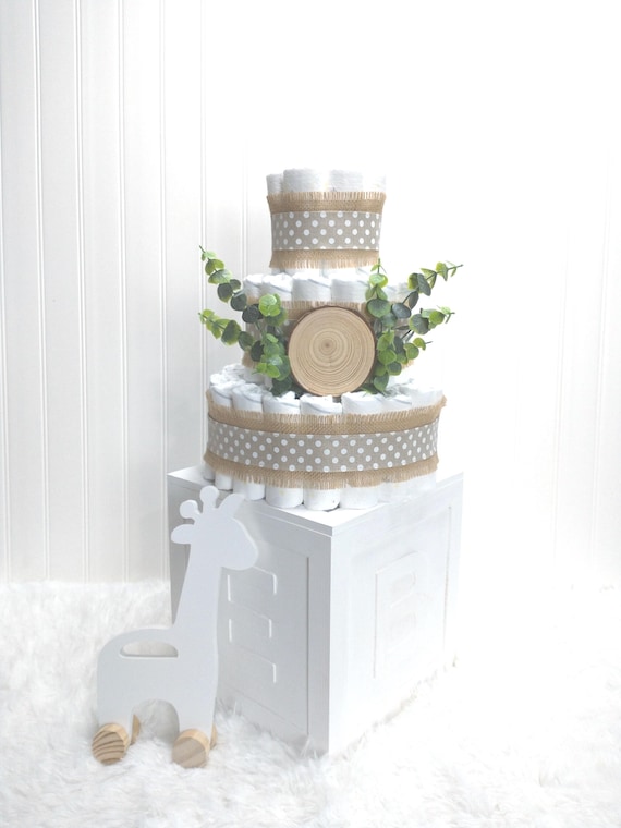 Boho Woodland Greenery Decor for Gender Neutral Baby Shower