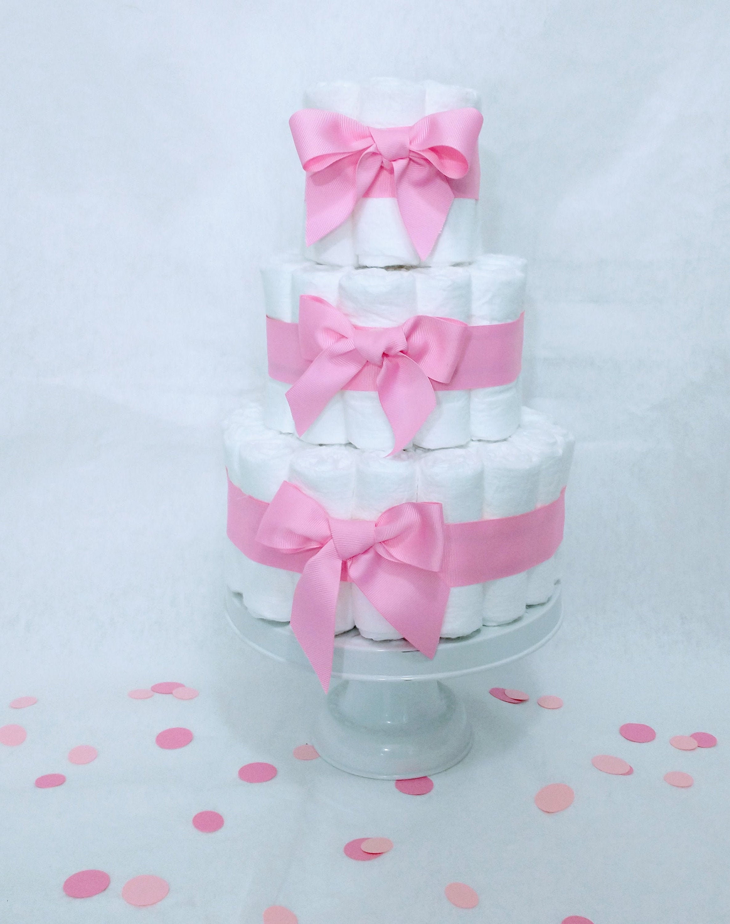 Gateau A Couches Diy Garcon Ou Fille Baby Shower Decoration Etsy Canada