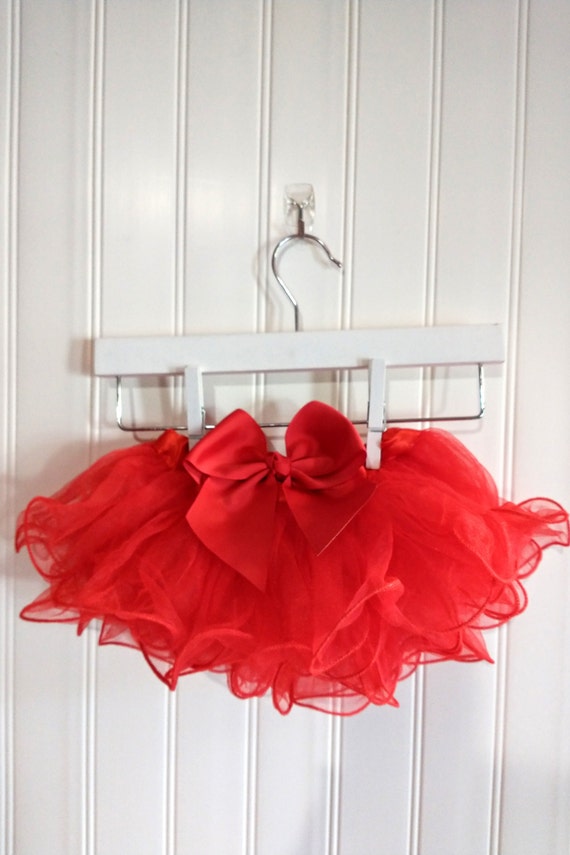 Red Tutu | Dress Up | Baby Costume | Photo Prop