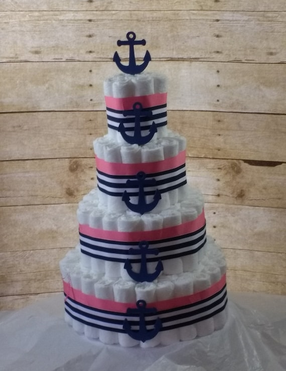 anchor diaper cake