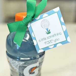 Golf Tag, Golf Party Favor, Gift for Golf Team, Instant Download, Golf Birthday Party, Golf Theme, Gift for Him, Gift for Golfer, Fore You