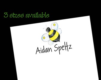 Bee Notepads, Bee Gift, Teacher Gift Ideas, Teacher Notepad, Personalized Notepad, Bee Stationery, Bee Gift Ideas, Teacher Gift