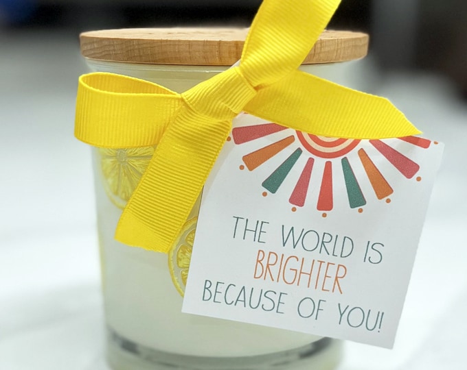 Editable Teacher Appreciation Candle Wrap Printable PDF Candle Wrap