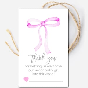 Labor and Delivery Nurse Gift, Printable Nurse Tags, Thank you Nurse Doctor Gift, L&D Maternity, Appreciation, Hospital Postpartum, Girl Tag