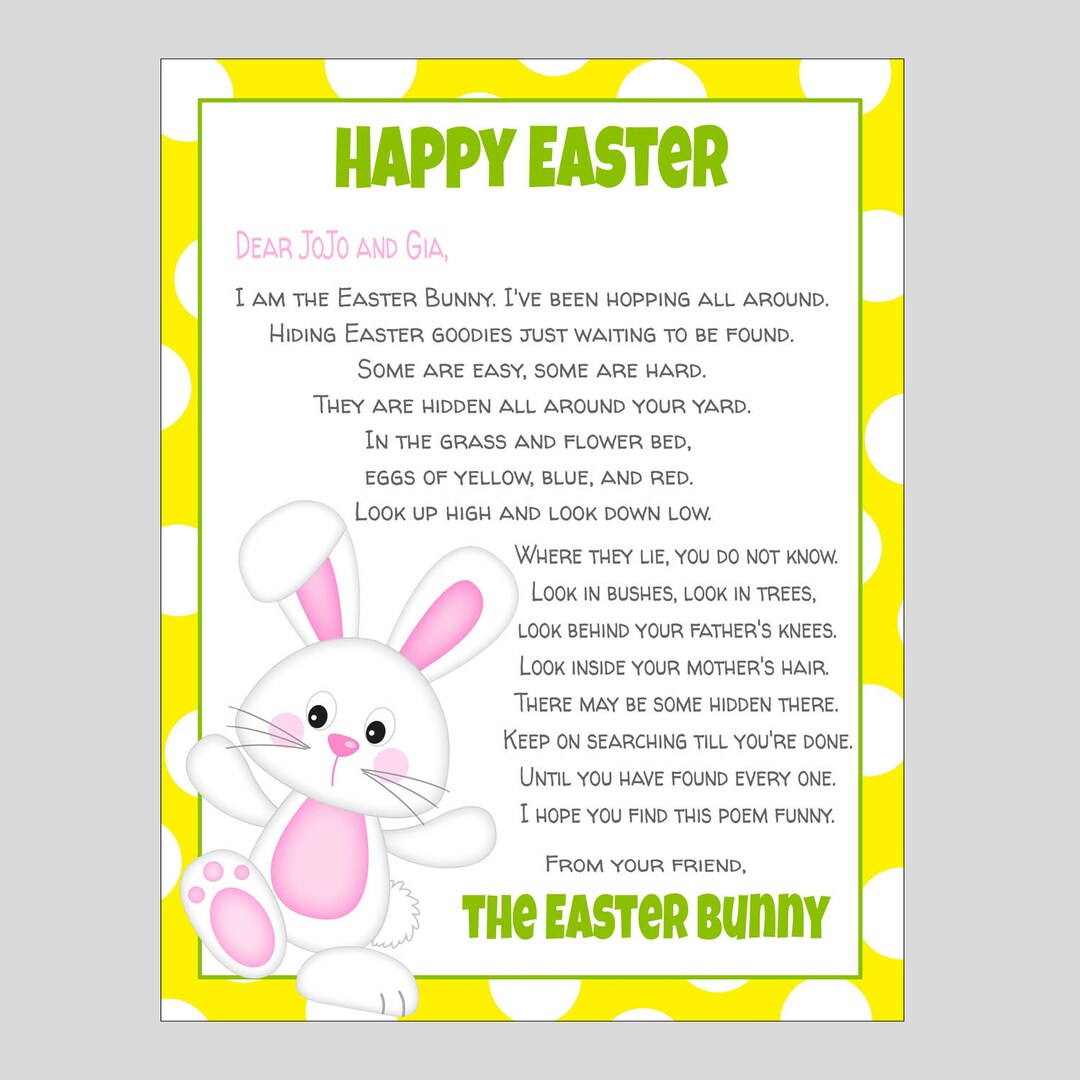 editable-easter-bunny-letter-for-girls-and-boys-easter-printable-for-easter-basket-easter-egg-hunt-letter-from-bunny-to-siblings-etsy for Printable Free Printable Printable Letter From The Easter Bunny Editable Easter Bunny Letter for Girls and Boys, Easter Printable for Easter Basket, Easter Egg Hunt, Letter From Bunny to Siblings - Etsy for Printable Free Printable Printable Letter From The Easter Bunny