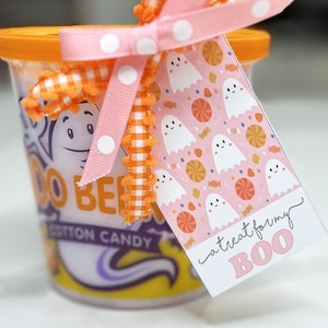 Halloween Gift Tags, A treat for my Boo, Gift for Classmates, Halloween Party Favor for Classroom, Boo Gift Tag, Ghost Tag, Gift for Friends