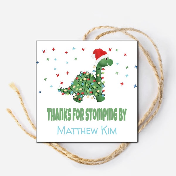 Personalized Christmas Tags - Etsy