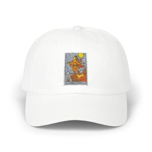 Bestickte Dad Kappe, Tarot The Fool Card Design Hut, Vintage Baseballkappe, Retro Dad Hut, klassische Tarot Kappe, Hipster Dad Kappe