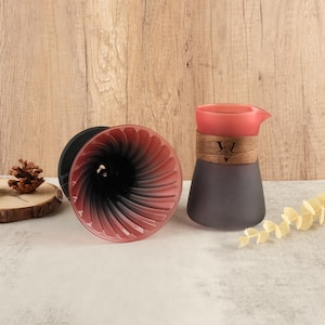 Coffee Dripper Set - Coffee Jug - Coffee Set - Handmade Coffee Brewing Kit