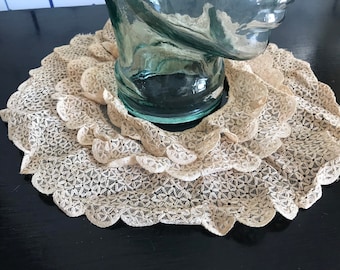 Beautiful Victorian style lace triple collar