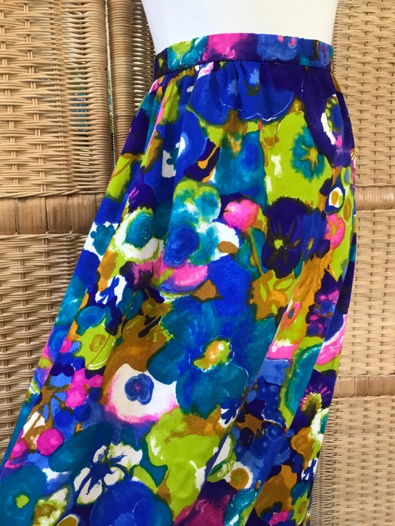 Super funky 70’s handmade maxi skirt/Flower Child… - image 1