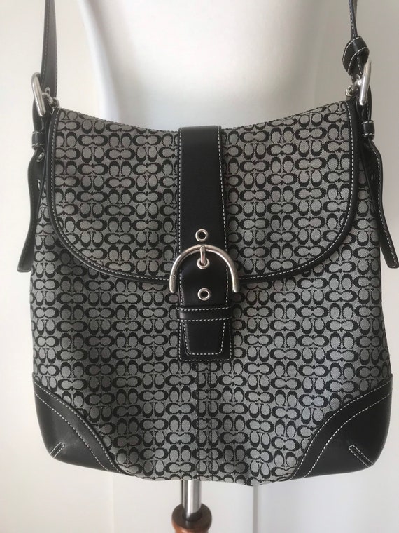 Vintage Coach/signature Crossbody/purse/Bag/Classic M… Gem
