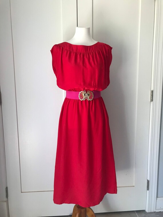 Vintage horchow silk dress Gem