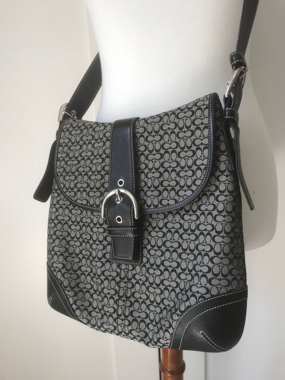 Vintage Coach/signature Crossbody/purse/Bag/Classic M… Gem