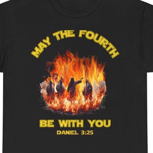 Star Wars Day-t-shirt, maj den fjärde vara med dig-t-shirt, nördig gåva, unisex grafisk t-shirt, sci-fi-kläder, filmfanatikert-shirt