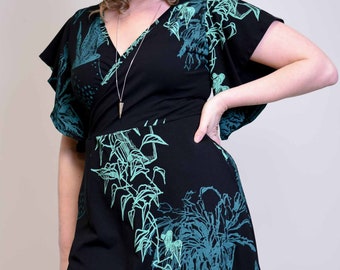 Flutter Dress - Plants