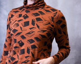 Rust Books Turtleneck