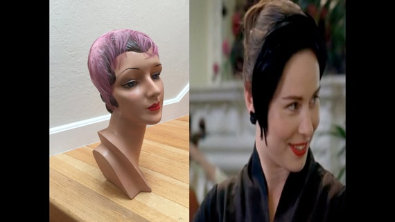 A Very Coy Adelaide - Vintage 1950s Lilac & Orchid