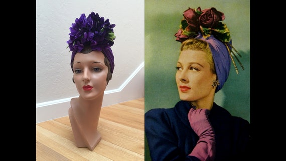 Hers Was Far Better - Vintage WW2 1940s Royal Purp