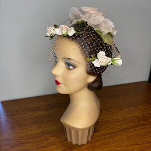 Whimsy Veil Hat 60s - Etsy display picture 1