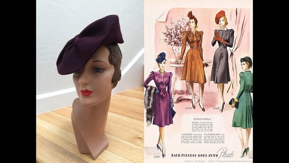 The Ladies Fashion Guild - Vintage 1930s 1940s Aub