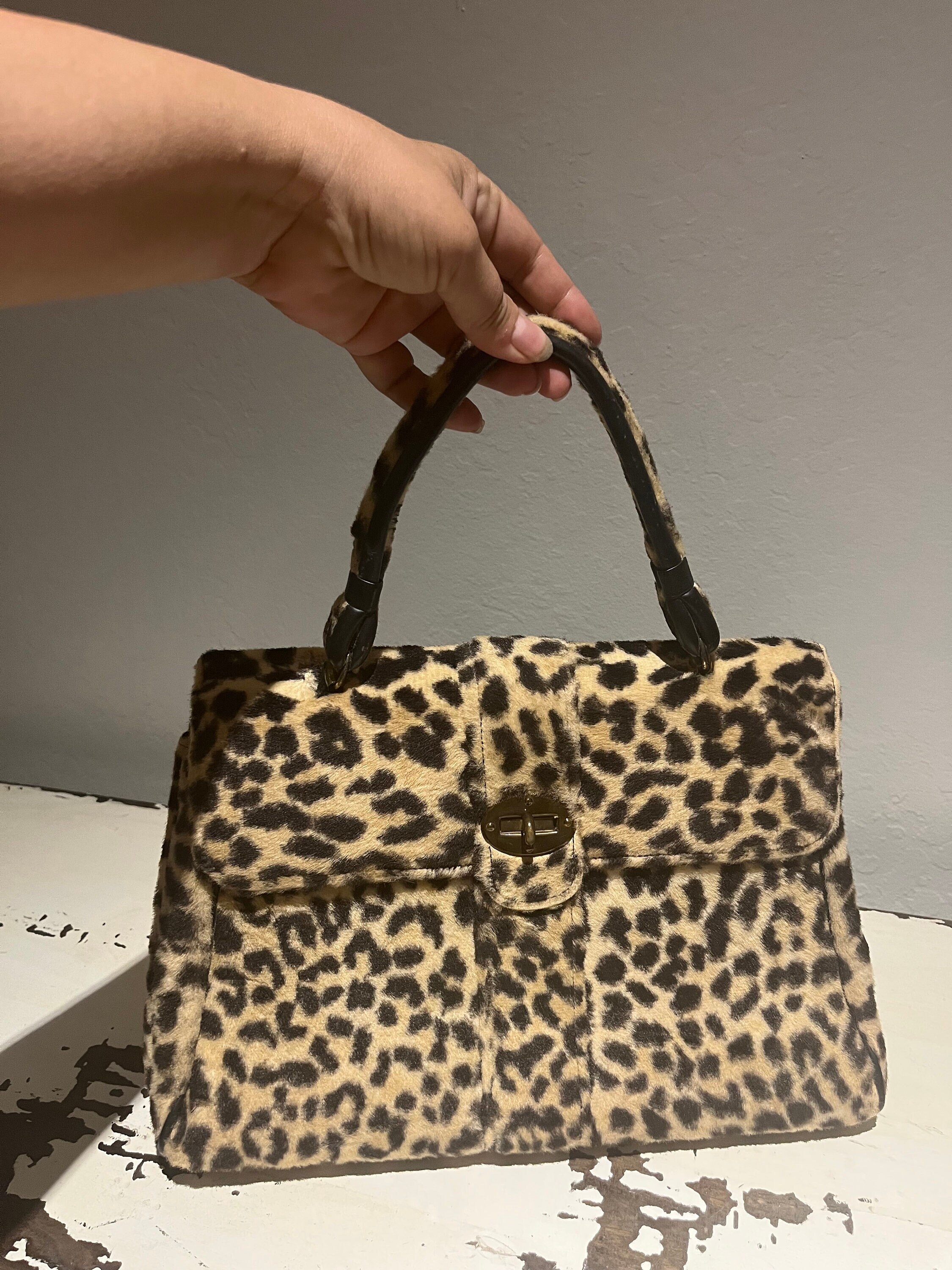 Fendi Fabric Animal Print Bag | Authentic Luxuries