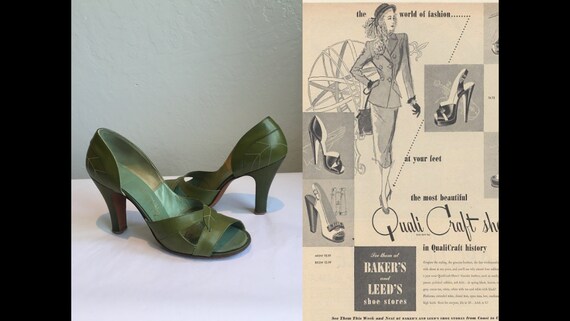 Strolling at Her Own Pace - Vintage 1940s 1950s Mo