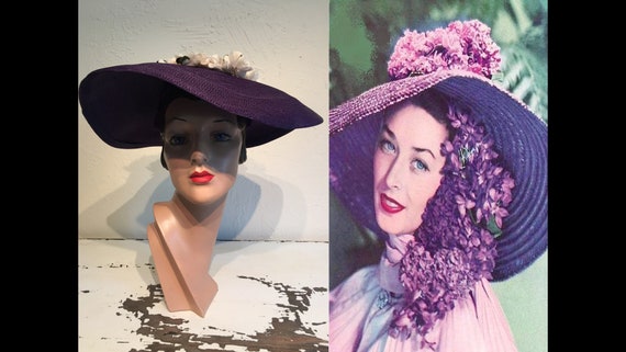 Vivacious As A Violet - Vintage 1940s John Wannama