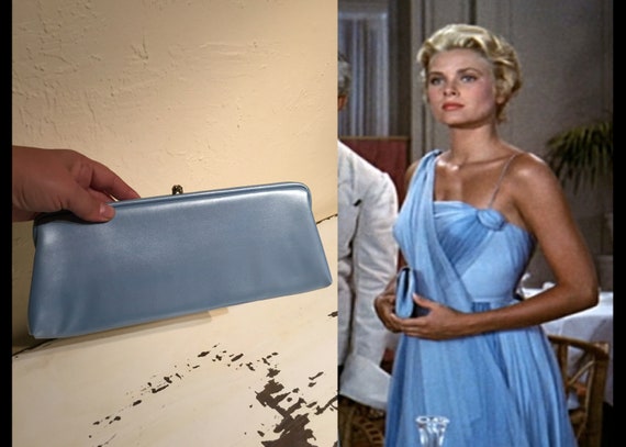 baby blue vinyl dress