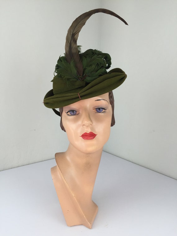 Exotic Feathered Creatures - Vintage 1940s Moss G… - image 3