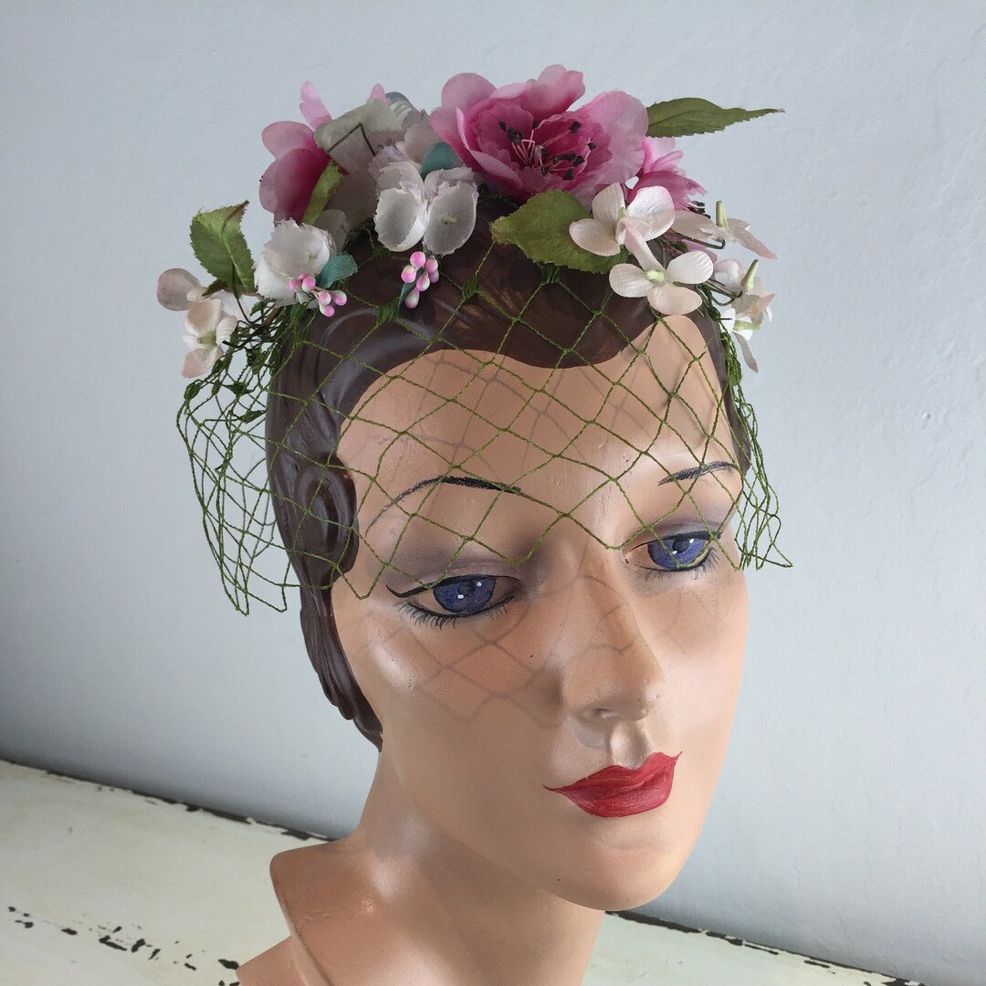 A Spray of Florals Vintage 1950s 1960s Multicolour Floral Etsy