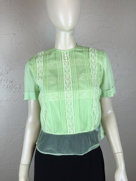 The Lime Rickie - Vintage 1940s 1950s Lime Green … - image 7