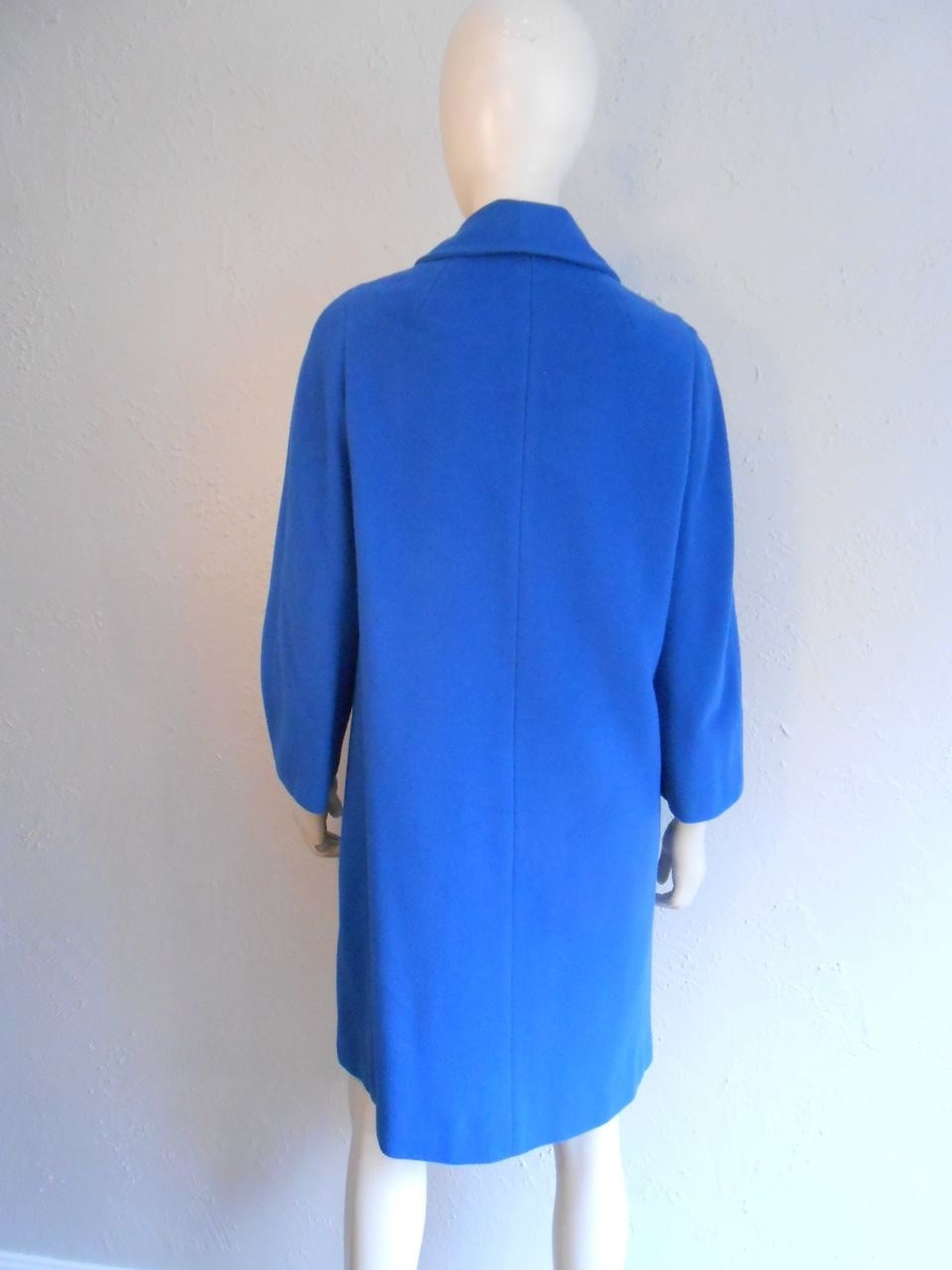 Strolling the Place Du Trocadero Vintage 1950s Cobalt Blue - Etsy