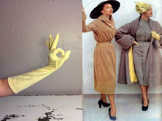 Yolanda Loves Yellow - Vintage 1940s 1950s Kayser… - image 2